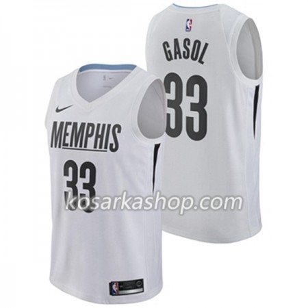 Dres Memphis Grizzlies Marc Gasol 33 Nike City Edition Swingman